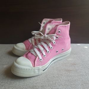 VTG 80s Trax Runners High Tops Pink